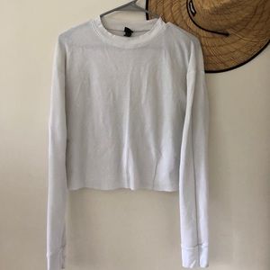 Cropped Thermal Longsleeve